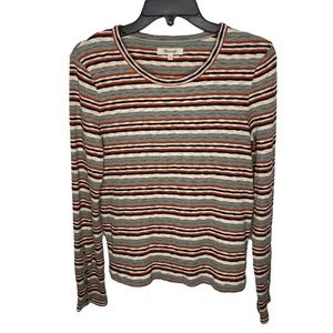 Button Sleeve Madewell Women's Ribbed Tee